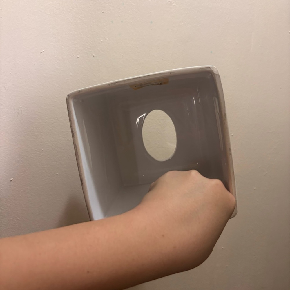 Decorative Ceramic Tissue Box Cover - Picture 3 of 3